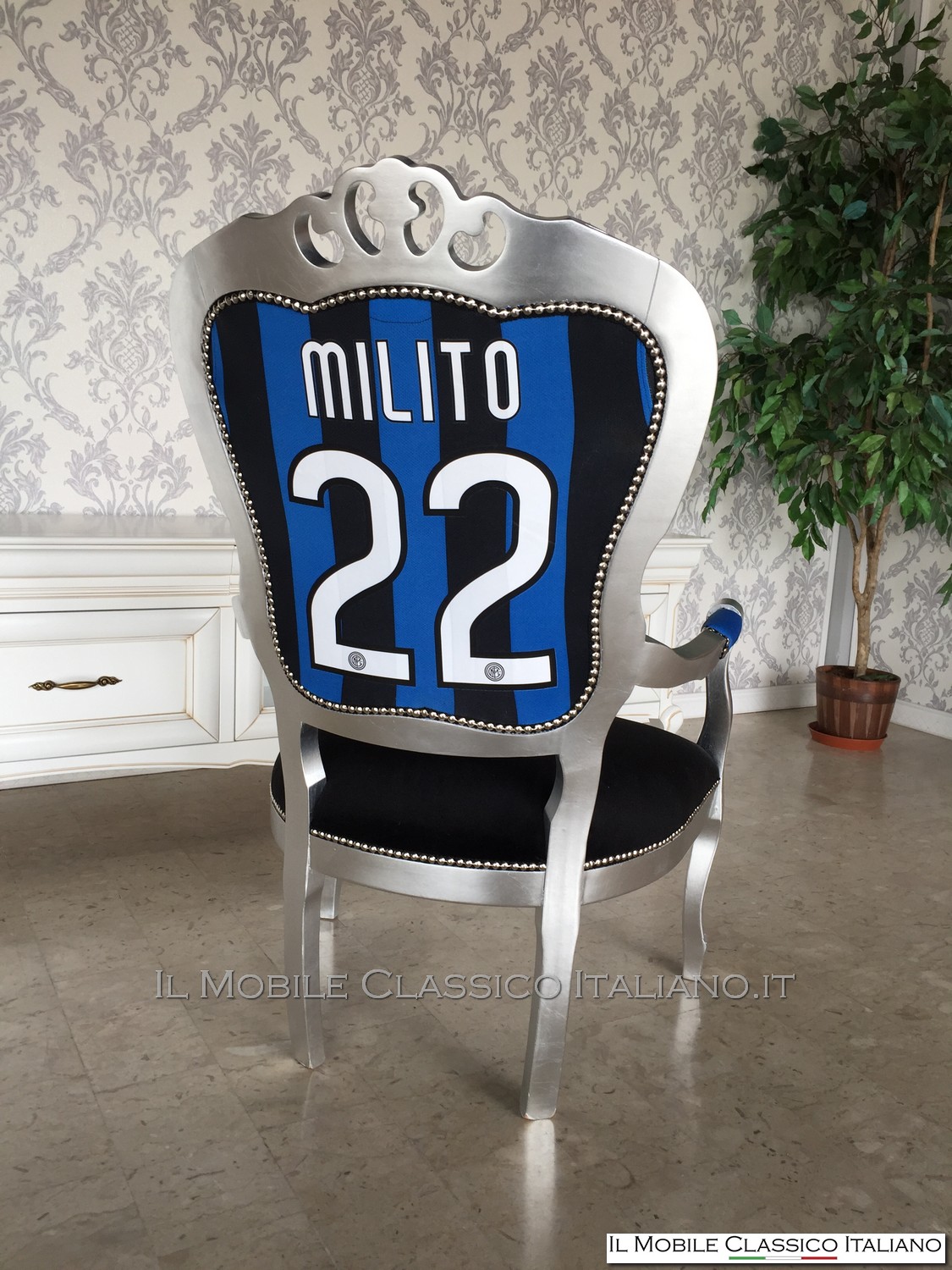 Poltrona inter personalizzata